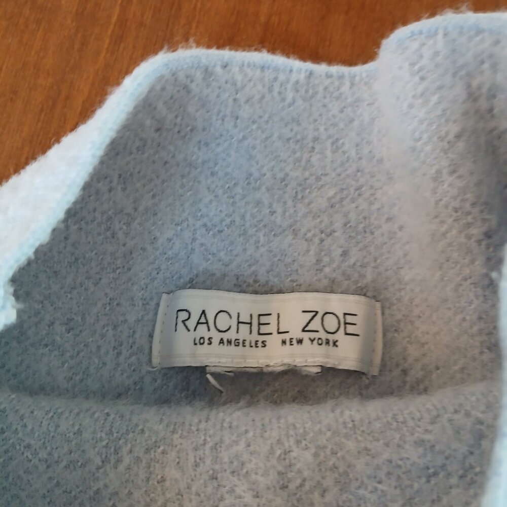Rachel Zoe Pullover Sweater Mountain Range Landscape View 3